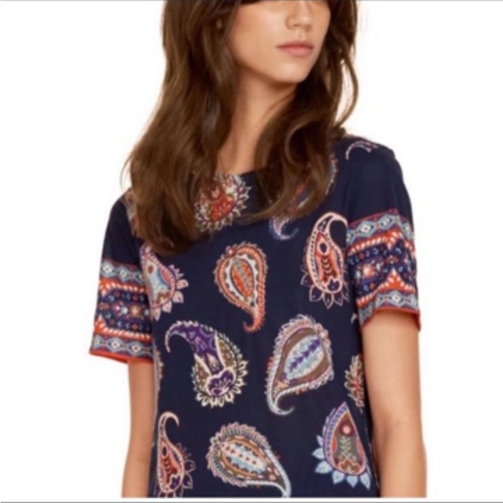 Tory Burch paisley top small